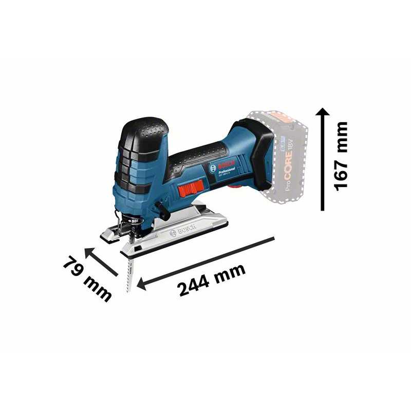 BOSCH GST 18 V-LI S - Afbeelding 8