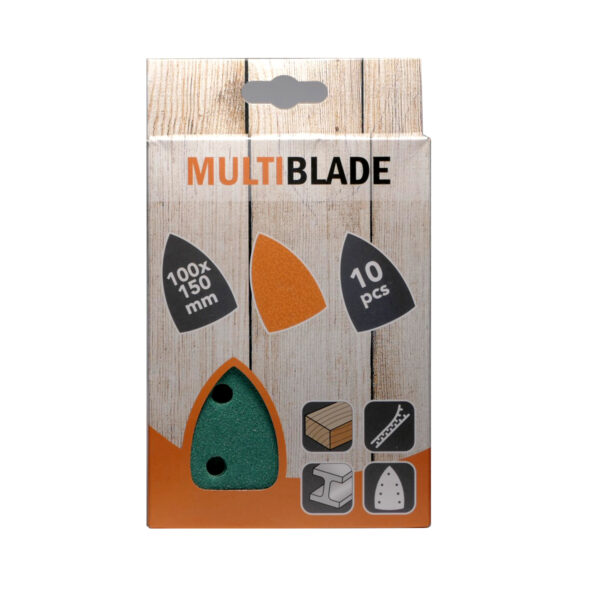 Multiblade MB100 10x schuurpapier 100x150mm k220 - Afbeelding 2